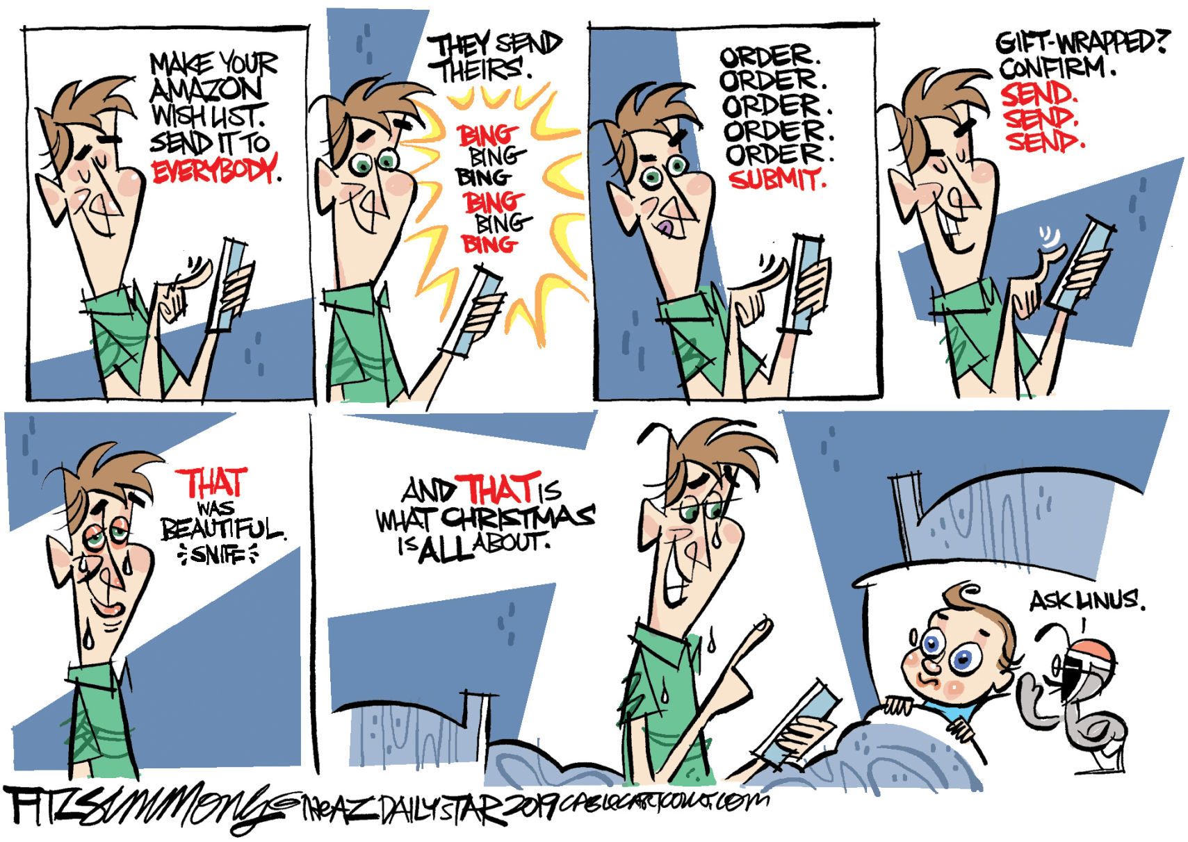 Daily Fitz Cartoon: Tradition